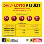lottery today 2022